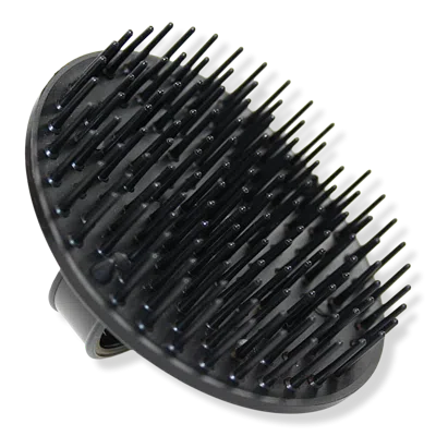 Denman D6 Detangler And Scalp Massager - Black In Black