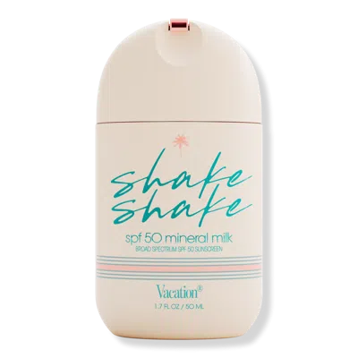 Vacation Shake Shake Spf 50 Mineral Milk Face Sunscreen