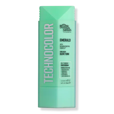 Bondi Sands Technocolor Self Tanning Face Serum - Emerald In Green