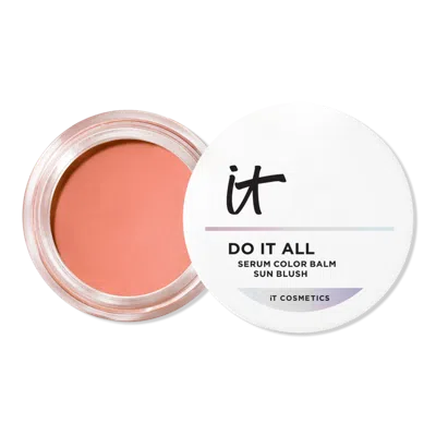 It Cosmetics Do It All Serum Color Balm Sun Cream Blush & Bronzer - Sunlit In Yellow