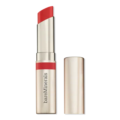 Bareminerals Dewy Lip Gloss-balm - Strength In Red