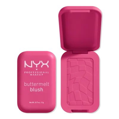Nyx Professional Makeup Buttermelt Pressed Powder Blush - Butta With Time