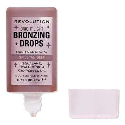 Revolution Beauty Bright Light Bronzing Drops - Deep Bronze Spice