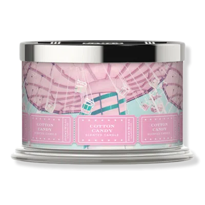 Homeworx Cotton Candy 4-wick Scented Candle In Multi