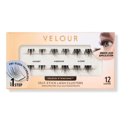 Velour Lashes Velour-xtensions Self-stick Spiky Chic Lash Clusters