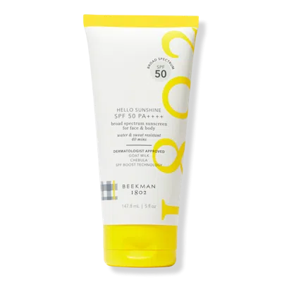 Beekman 1802 Hello Sunshine Spf 50 Pa ++++ For Face & Body
