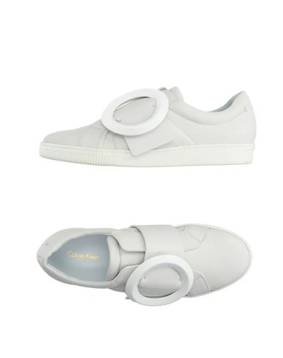 Calvin Klein Collection Trainers In White