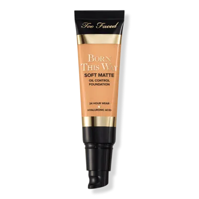 Too Faced Born This Way Soft Matte Foundation - Golden Beige In Brown