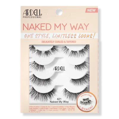 Ardell Naked My Way 421 Customizable False Lash Multipack