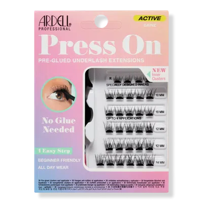 Ardell Active Press On Pre-glued Underlash Extensions - Gainz