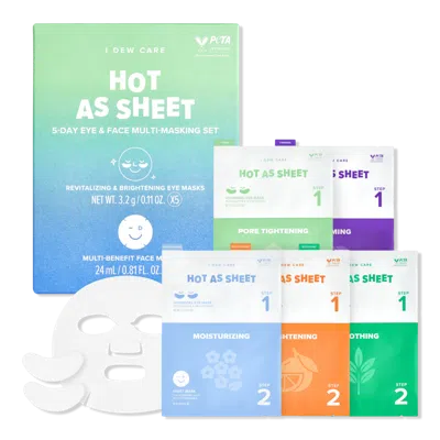 I Dew Care Hot As Sheet 5-day Eye & Face Multi-masking Set