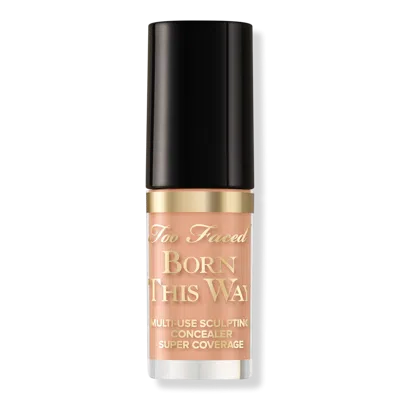 Too Faced Travel Size Born This Way Super Coverage Multi-use Concealer - Taffy In Pink