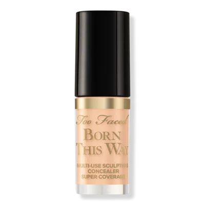 Too Faced Travel Size Born This Way Super Coverage Multi-use Concealer - Porcelain In White