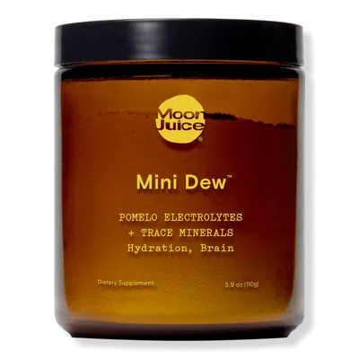 Moon Juice Mini Dew Hydrating Electrolyte Supplement With Ionic Trace Minerals Pomelo 4 oz / 120 G In Brown