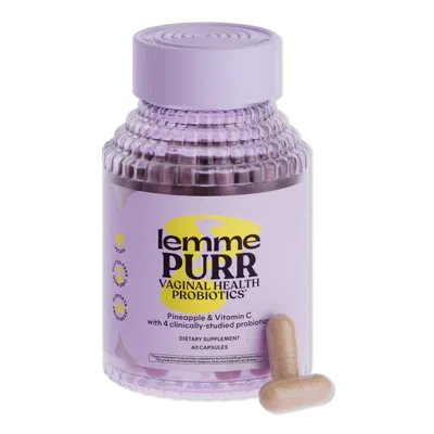 Lemme Purr: Vaginal Odor & Ph Balance Probiotic Capsules