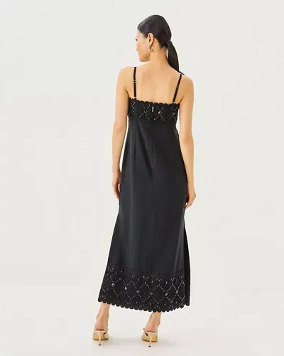 Lilly Pulitzer Vena Maxi Dress In Black