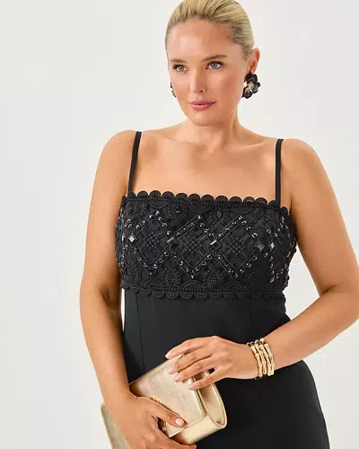 Lilly Pulitzer Vena Maxi Dress In Black