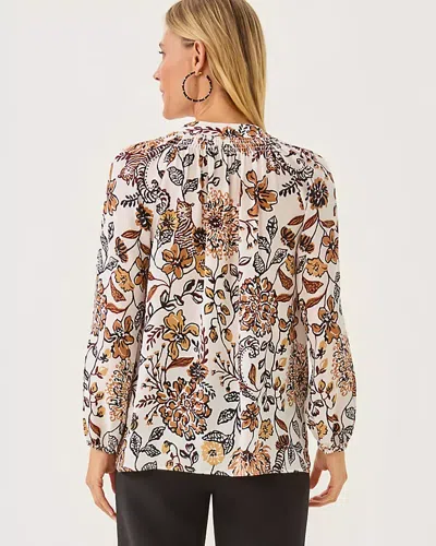 Lilly Pulitzer Elsa Silk Top In White