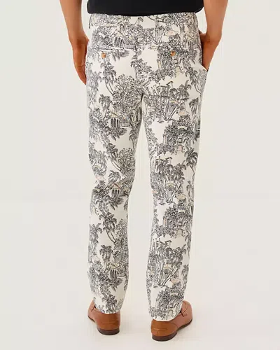 Lilly Pulitzer Men's Stuff 34" Mizner Stretch Pant In Gray