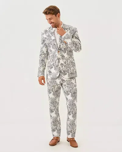 Lilly Pulitzer Men's Stuff Flagler Blazer In Gray