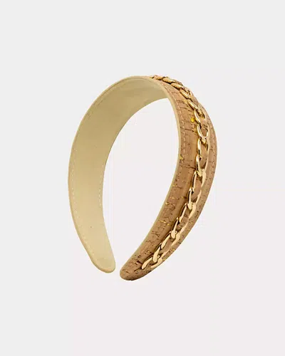 Lilly Pulitzer Chain Embellished Headband In Brown