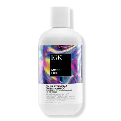 Igk More Life Color Extending Gloss Shampoo