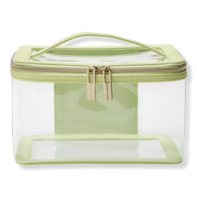 Tartan + Twine Lime Green Train Case