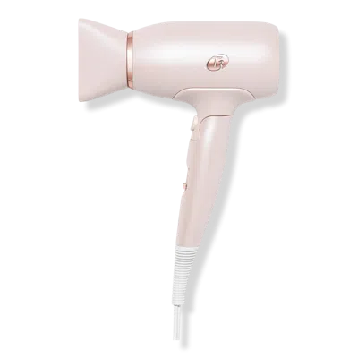 T3 Afar Lightweight Travel Size Hair Dryer In Satin Blush