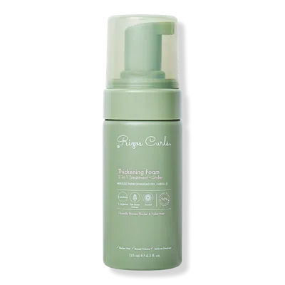 Rizos Curls Thickening Foam: 2-in-1 Treatment + Styler