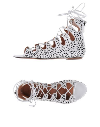 Alaïa Sandals In White | ModeSens