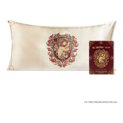 Kitsch Harry Potter X  Satin Pillowcase King - Gryffindor In Red