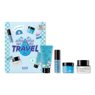 Belif 4-pc. Hydration On The Go Travel Set