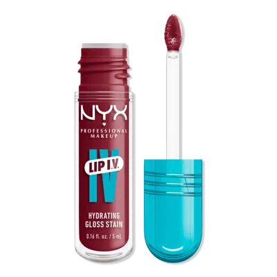 Nyx Professional Makeup Lip Iv Hydrating Gloss Stain - Bubblegum Burst