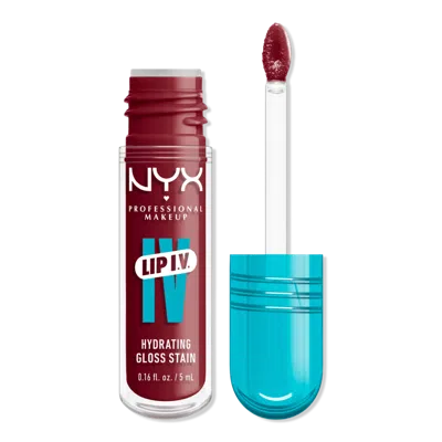 Nyx Professional Makeup Lip Iv Hydrating Gloss Stain - Blush Rush