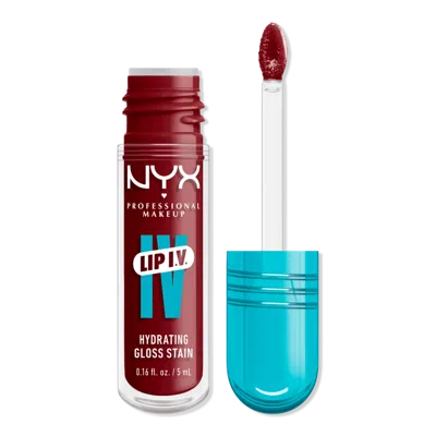 Nyx Professional Makeup Lip Iv Hydrating Gloss Stain - Cranberry Splash