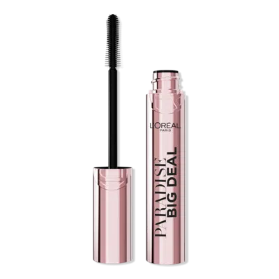 L'oreal Paradise Big Deal Volumizing And Lengthening Washable Mascara - Blackest Black