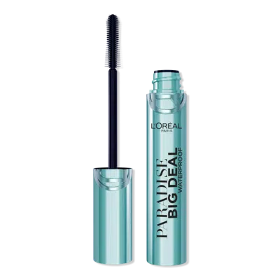 L'oreal Paradise Big Deal Volumizing And Lengthening Waterproof Mascara - Black In Black