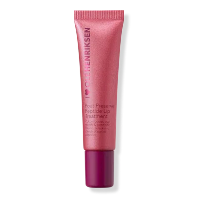 Olehenriksen Pout Preserve Hydrating Peptide Lip Treatment - Lingonberry Jam Glimmer