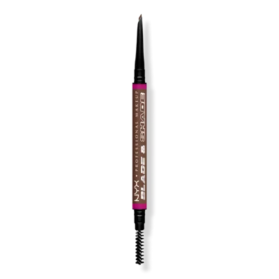 Nyx Professional Makeup Brow Blade And Shade Nano Brow Mechanical Pencil - Chocolate In Brown