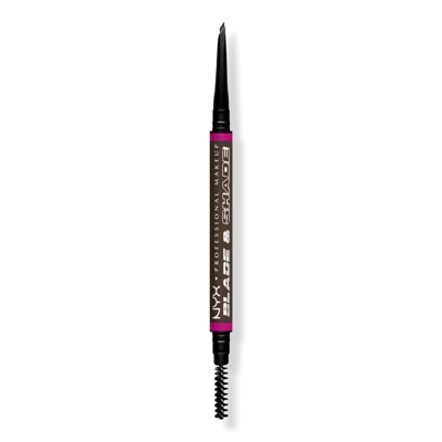 Nyx Professional Makeup Brow Blade And Shade Nano Brow Mechanical Pencil - Ash Brown In Brown