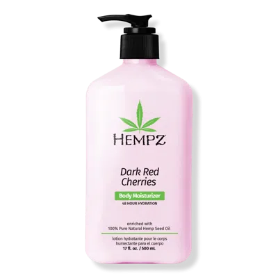 Hempz Dark Red Cherries Body Moisturizer 17 oz