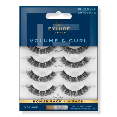 Eylure Volume & Curl No.114 Eyelashes Multipack