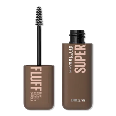 Maybelline Eyestudio Superfluff Volumizing Brow Mousse Gel - Medium Brown In Brown
