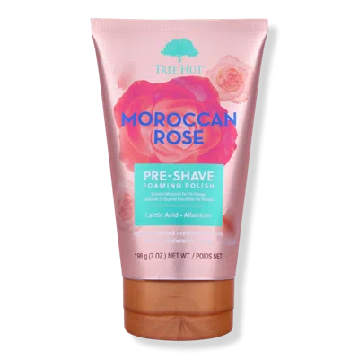 Tree Hut Pre-shave Foaming Polish - Moroccan Rose