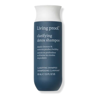 Living Proof Clarify Detox Travel-sized Shampoo 60ml In Blue
