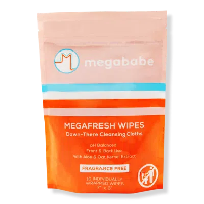 Megababe Megafresh Wipes-no Color