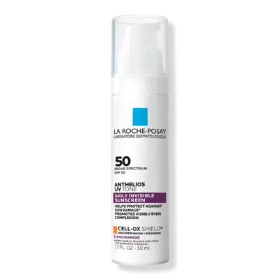 La Roche-posay Anthelios Uv Tone Sunscreen Spf 50 With Niacinamide In Transparent