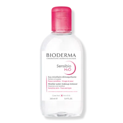 Bioderma Sensibio H2o Micellar Water Face Cleanser For Sensitive Skin - 8.4 oz