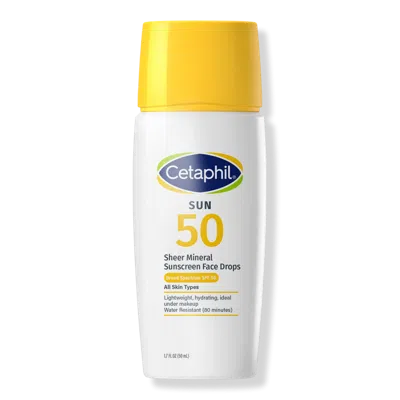 Cetaphil Sheer Mineral Face Liquid Drops Spf 50