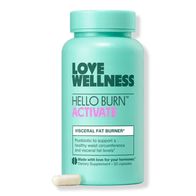 Love Wellness Hello Burn Activate In Blue